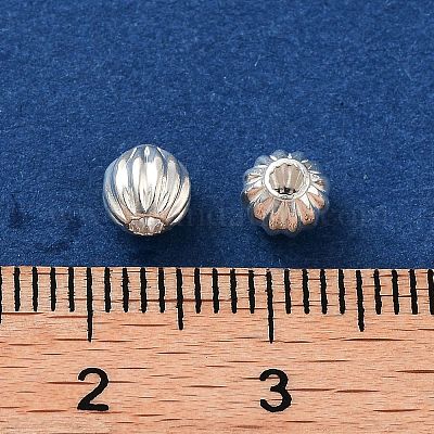 925 серебряная бусина в виде тыквы STER-H112-04C-1