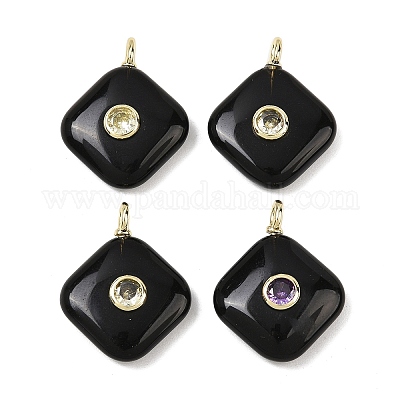 Природные подвески обсидиана G-K372-05G-06-1