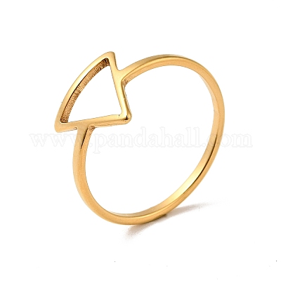 Anello In Acciaio Inossidabile Placcato Ionico  Ip  201 Per Uomo Donna Vero Placcato Oro 18k Misura Degli Stati Uniti 8 18 1mm
