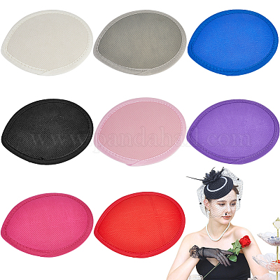 8 шт. 8-х цветная хлопковая шапочка-эмбрион DIY-GF0009-81-1