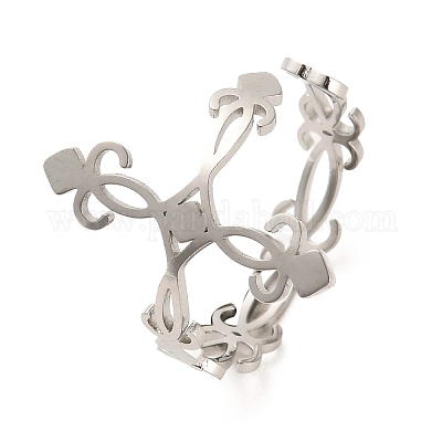 Кольца-манжеты открытого типа из нержавеющей стали марки 304 RJEW-Q808-04B-P-1