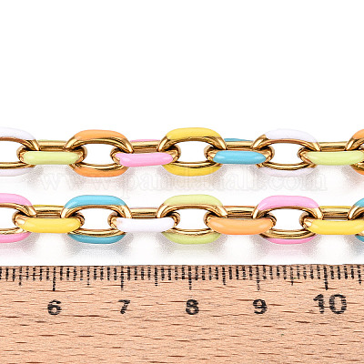 Цепи из нержавеющей стали 304 с эмалированными тросами CHS-ZX006-06D-1