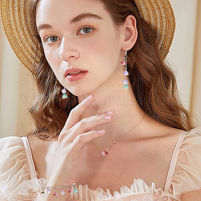 100 шт. Прозрачные стеклянные бусины GLAA-CJ0001-62-1