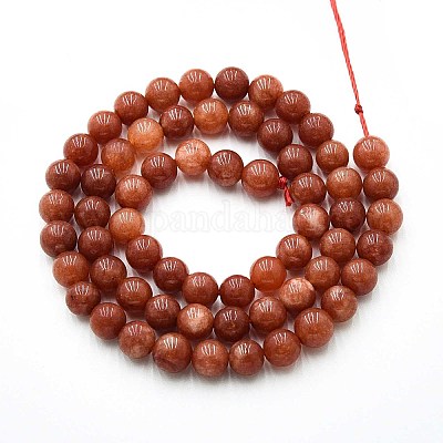 Природного кварца нитей бисера G-N355-6mm-59-1