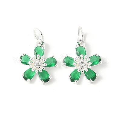 Латунные микро проложить кубического циркония подвески KK-U067-03S-02-1