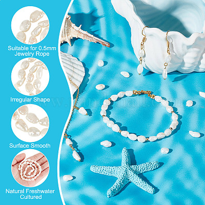 1 нить бусин из натурального культивированного пресноводного жемчуга PEAR-GO0001-24-1