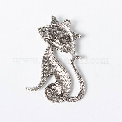 Подвески из сплава в тибетском стиле TIBEP-22758-AS-RS-1