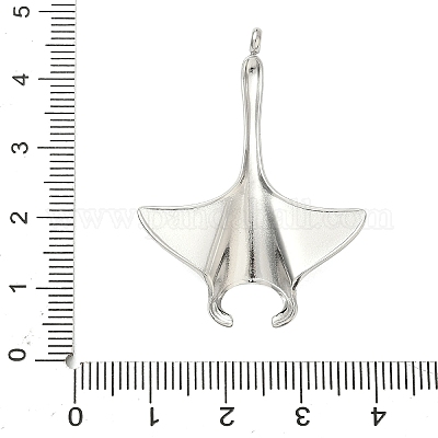 Подвески из нержавеющей стали 304 с подвеской в виде ската манты STAS-K252-18P-1