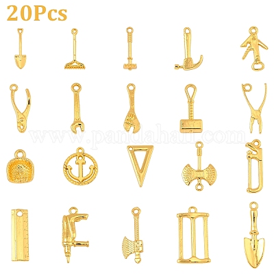 Подвески из сплава 20 шт. FIND-YW0007-57-1