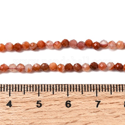 Natur-Achat Perlen Stränge&nbsp;G-G343-B02-3mm-1
