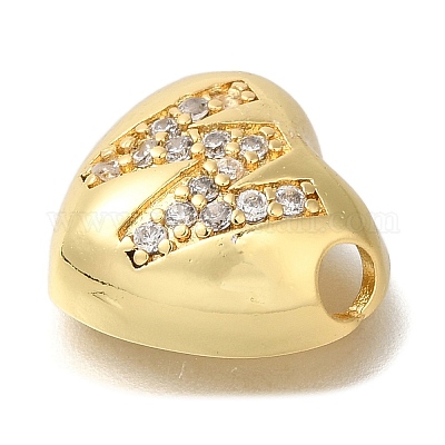 Стойки обшивки латунь микро проложить Циркон подвеску KK-I722-04G-W-1