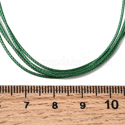 Изготовление ожерелья из двух нитей вощеного шнура толщиной 1 мм MAK-C005-01U-G-1