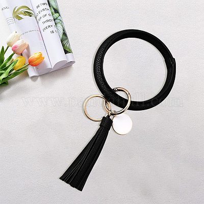 1 шт. брелки из искусственной кожи KEYC-CL0001-08B-1