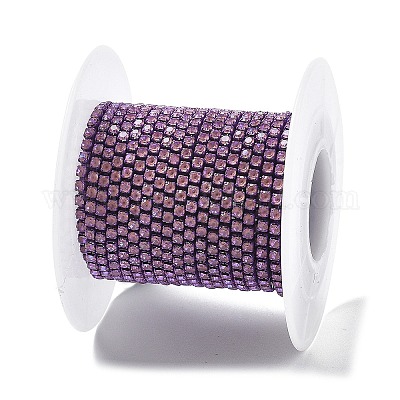 Железная цепочка для стеклянной чашки со стразами CH-U001-01V-1