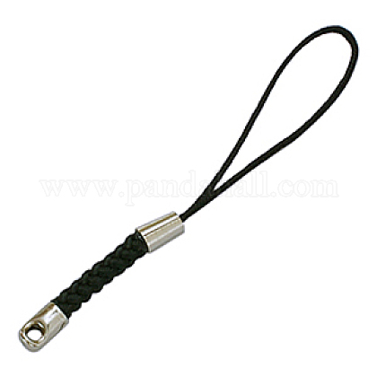 Cord Loop with Alloy Findings and Nylon Cord X-SCW023-2-1