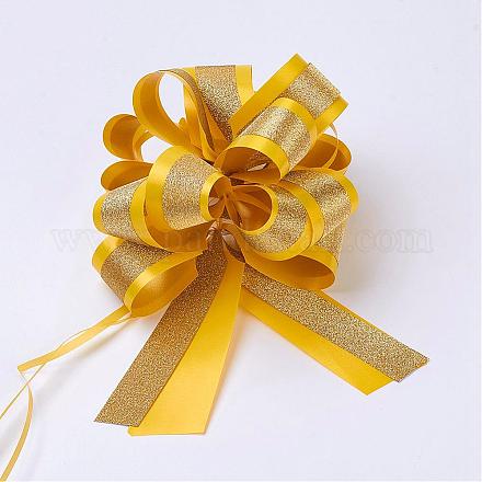Handmade Elastic Packaging Ribbon Bows AJEW-P045-A07-1