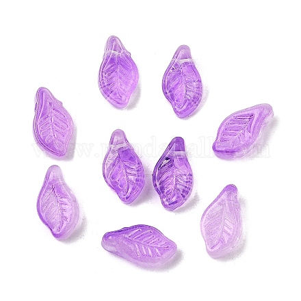 Стеклянные бусины GLAA-D303-08O-1