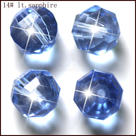 Abalorios de cristal austriaco de imitación SWAR-F079-6mm-14-1