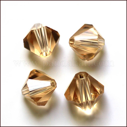 Abalorios de cristal austriaco de imitación SWAR-F022-8x8mm-246-1