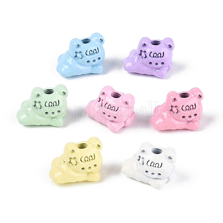 Бусины из сплава краски для выпечки PALLOY-T090-71-1