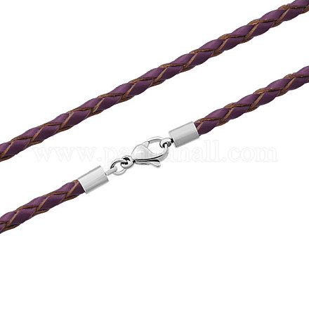 Leather Cord Necklace Makings MAK-M016-01-A-1