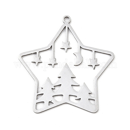 Рождество 201 подвески из нержавеющей стали STAS-C156-01T-P-1