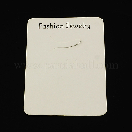 Cardboard Pendant Necklace Display Cards CDIS-R028-03-1