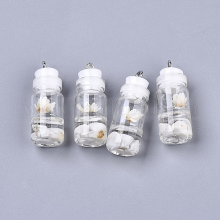 Décorations de bouteille en verre GLAA-S181-12A-1