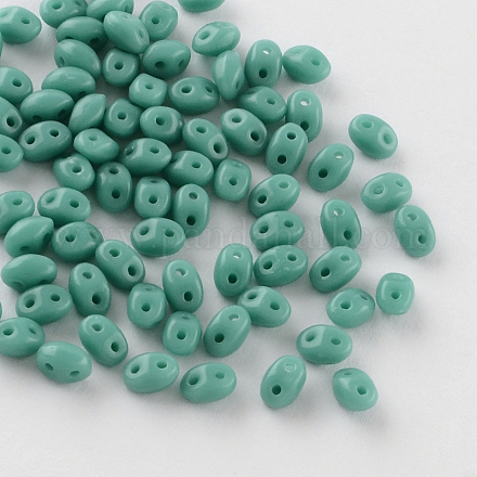 2-Hole Seed Beads GLAA-R159-10-1