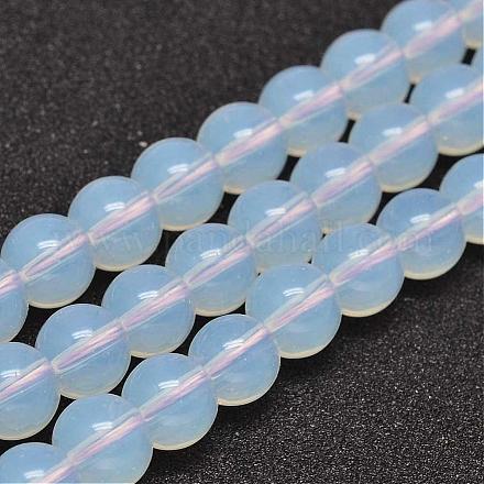 Rondes perles opalite brins GLAA-I34-4mm-1