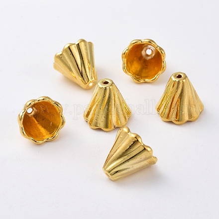Tibetische Perlen Kappen & Kegel Perlen EA10181Y-G-1