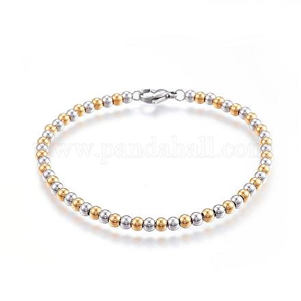 304 Edelstahl Perlen Armbänder BJEW-G544-34A-1