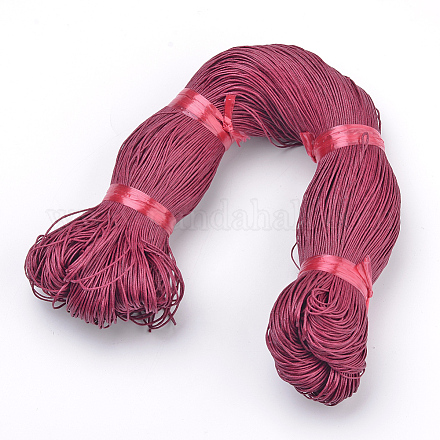 Cordón de algodón encerado YC-S007-1mm-163-1