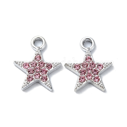 Подвески из сплава и страза RB-P037-01P-02-1