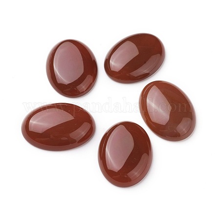 Agate rouge naturel / cabochons de cornaline G-L507-01A-1