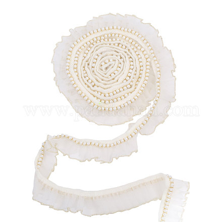 5 ярд органзы с цветочным кружевом OCOR-GL0001-11-1