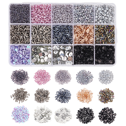 Набор для изготовления бижутерии из бисера DIY-NB0008-44-1