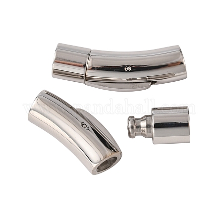 Column 316 Surgical Stainless Steel Bayonet Clasps STAS-A021-6mm-1