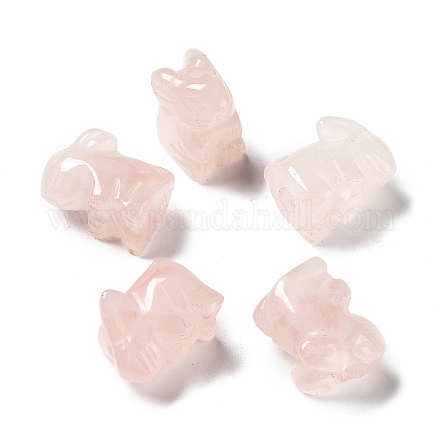 Perles de quartz rose naturel G-Z037-01-1