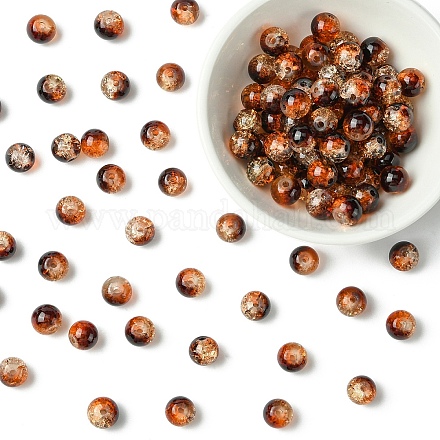 100шт хрустящие стеклянные бусины&nbsp;CCG-YW0001-19A-01-1