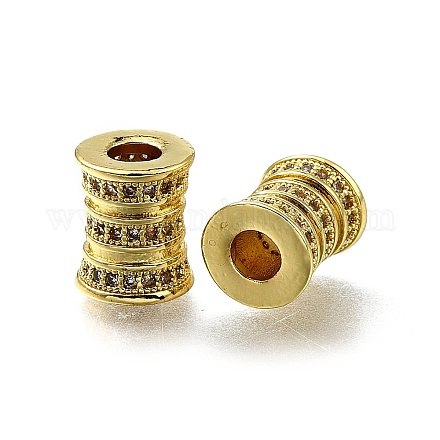 Латунь микропаве прозрачный кубический цирконий европейский бисер ZIRC-I070-139G-1