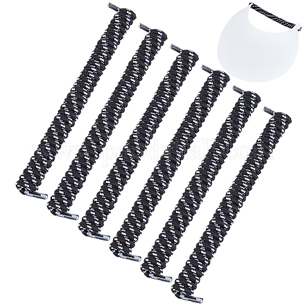 Шнурки из полиэстера и латекса с пружинами DIY-WH0723-030C-1