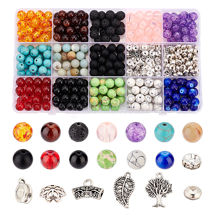 Arricraft about467 pcs ensemble de fabrication de bijoux en perles DIY-AR0003-10-1