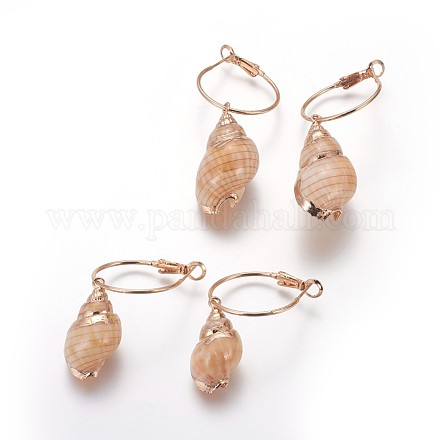 (vente d'usine de fêtes de bijoux) boucles d'oreilles en laiton EJEW-I219-A04-1