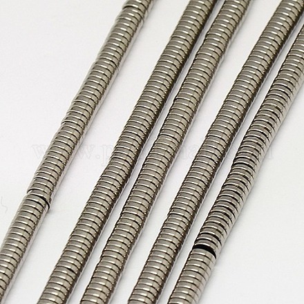 Electroplate Non-magnetic Synthetic Hematite Beads Strands G-J164A-2mm-06-1