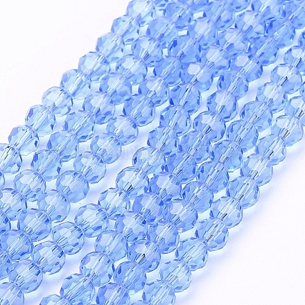 Chapelets de perles en verre EGLA-J042-4mm-05-1