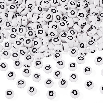 500шт акриловые бусины&nbsp;SACR-TA0001-55Q-1