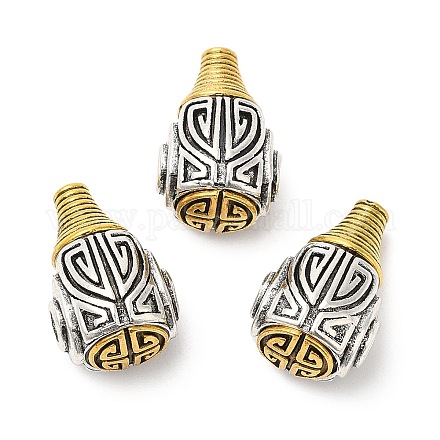 Perles de gourou en alliage de style tibétain FIND-B023-01-1