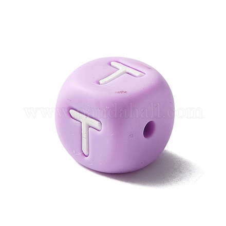 Силиконовые бусины&nbsp;LS-SIL-WH0008-18T-1