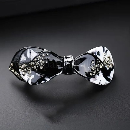 Заколки для волос из акрила с бантом PW-WG89020-02-1